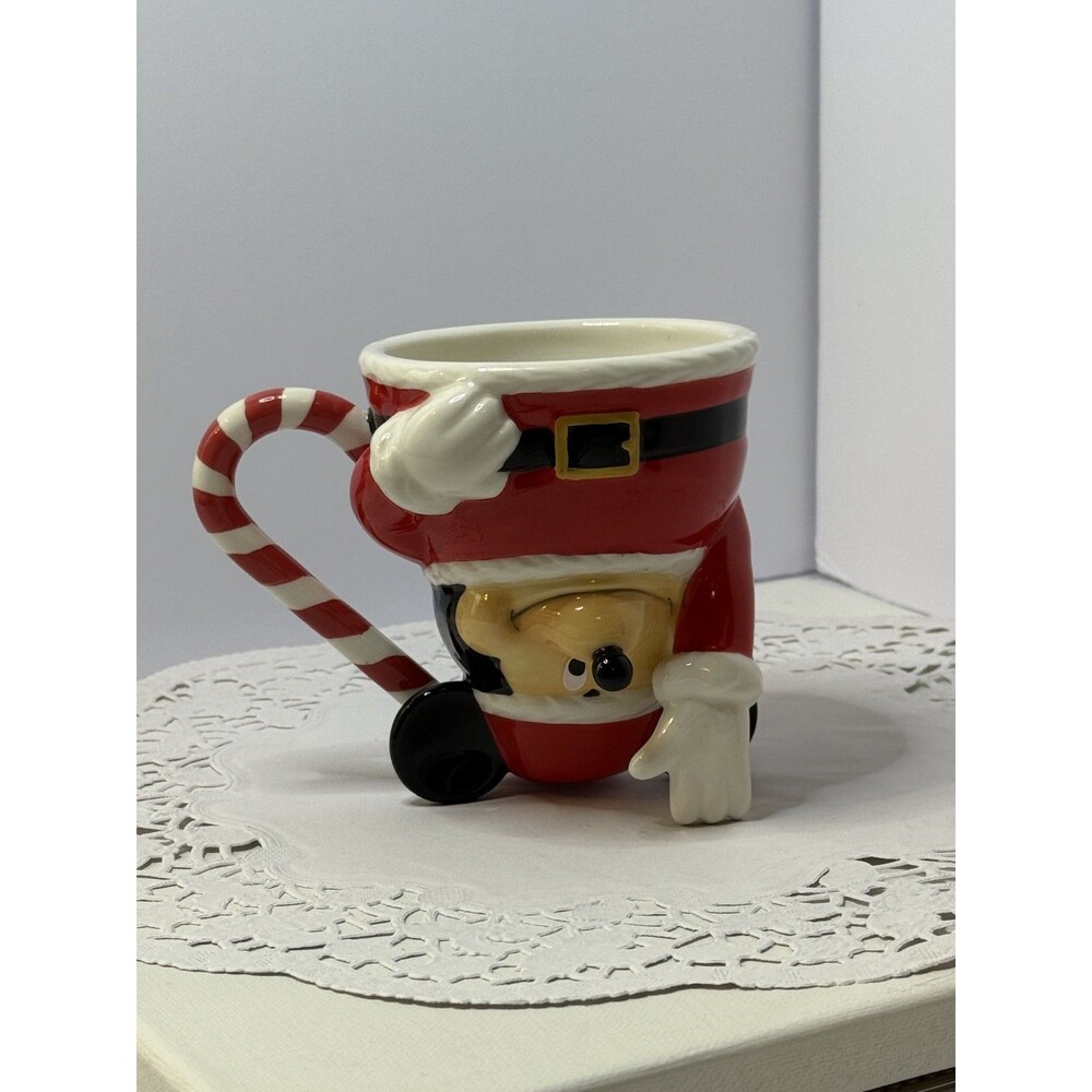 Rare Disney Mickey Holiday Mug
